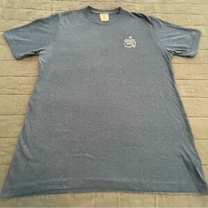Augusta National Golf Club T-Shirt Heather Blue Medium EUC